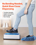 Automatic Shoe Cover Dispenser – Hands-Free + 100 Disposable Covers Included